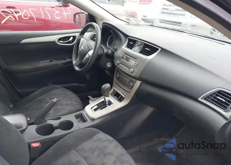 2013 Nissan Sentra Sv z USA, uszkodzony, nr VIN 1N4AB7AP4DN909179